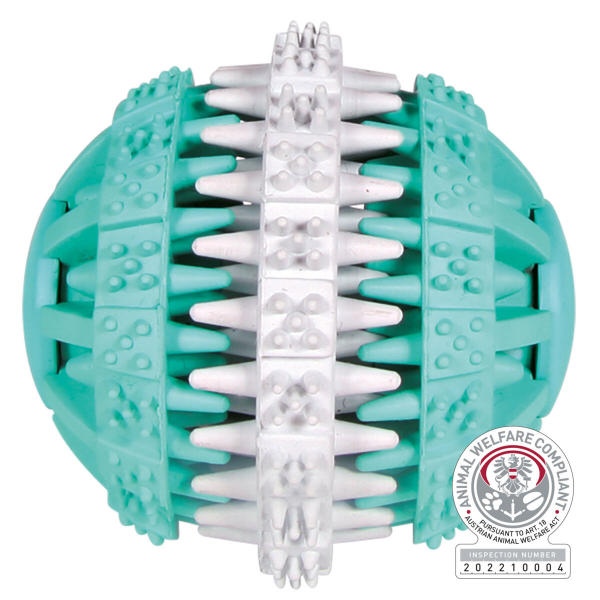 Trixie Denta Fun Ball ø 7 cm Minze