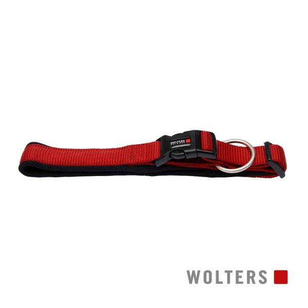 WOLTERS Halsband Prof. Comf 40-45 cm rot/schwarz