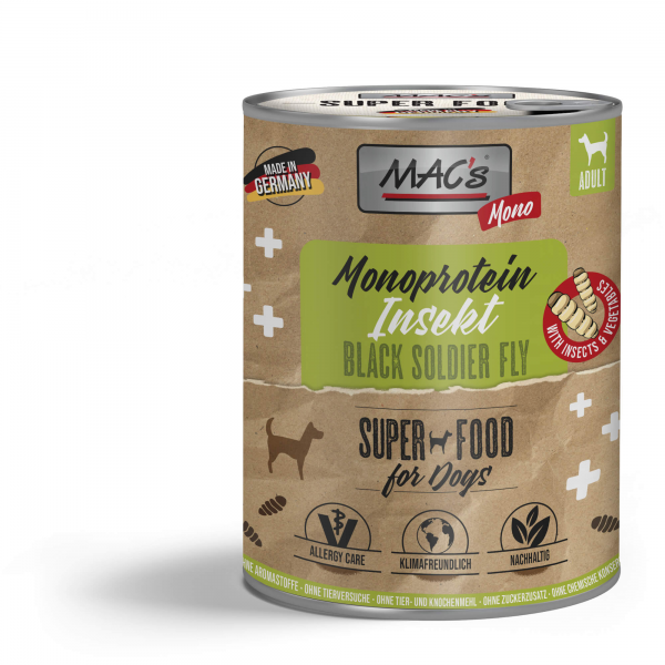 MAC''s DOG Mono Insekten 750g