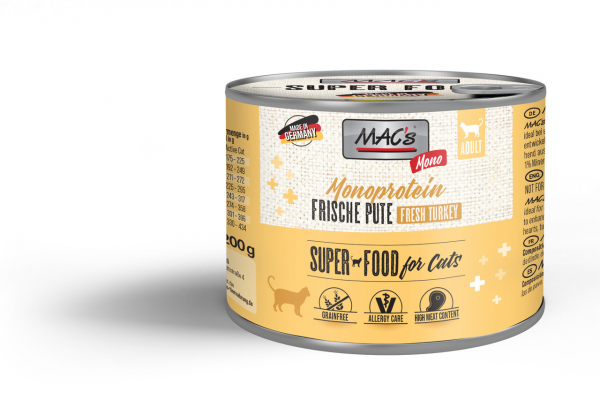 MACs Cat Mono frische Pute 200g