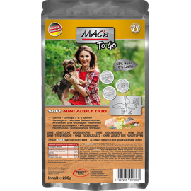 MACs Dog Soft Mini "to go" Huhn & Lachs 230g