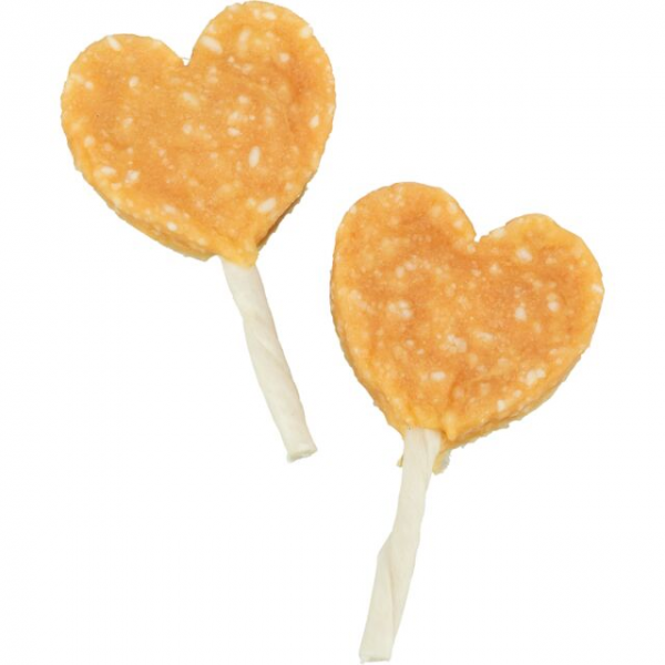 Trixie Chicken Heart Lolly, lose, 10 cm, 35 g