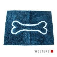 Wolters Dirty Dog Doormat Large 90 X 66 Cm Petrol