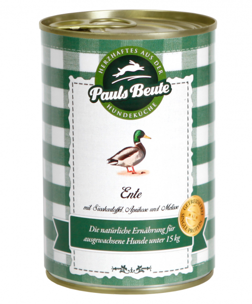 Pauls Beute Ente 400g Mono, getreidefrei