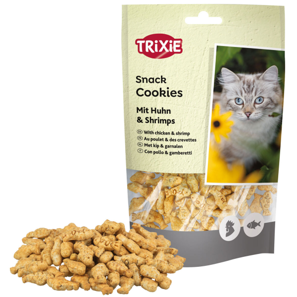 Trixie Cat Snack Cookie 50g Huhn & Garnele