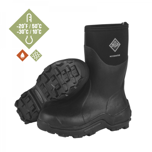 Muckmaster Mid-Men schwarz, Gr. 39/40