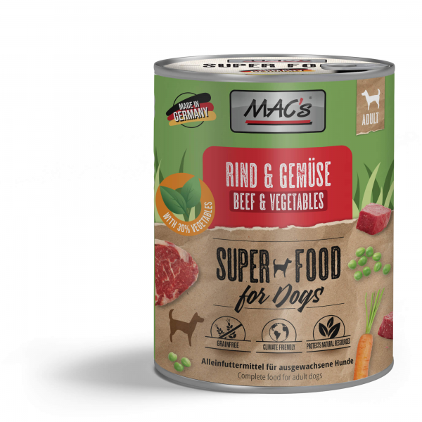 MAC''s DOG Rind und Gemüse 800g