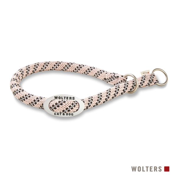 WOLTERS Schlupfhalsband 35cmx9mm sepia rosa