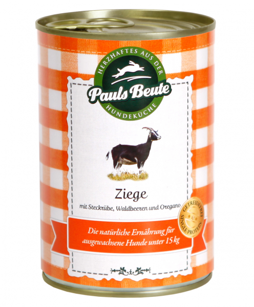 Pauls Beute Ziege 400g Mono, getreidefrei