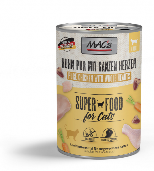 MACs Cat Huhn pur mit ganzen Herzen 400g