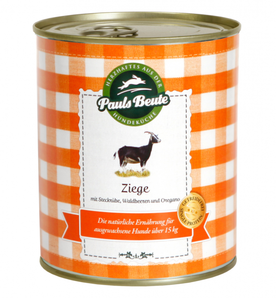 Pauls Beute Ziege 800g Mono, getreidefrei