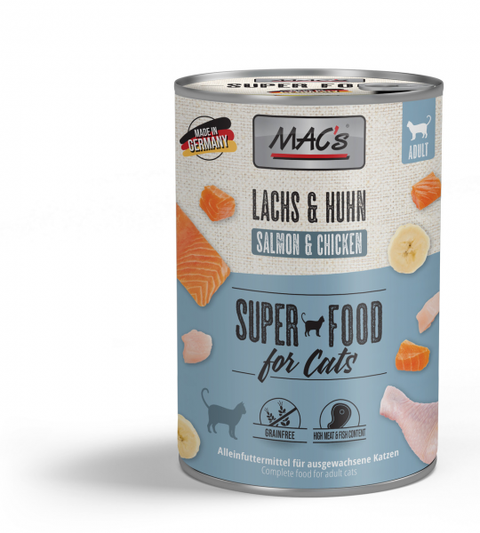 MACs Cat Lachs & Huhn 400g