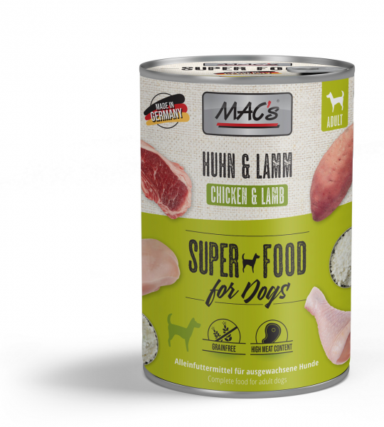 MACs Dog Huhn & Lamm 400g