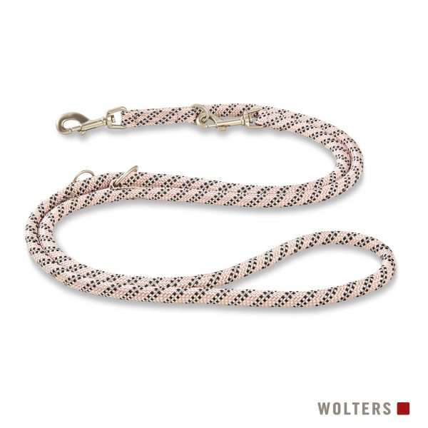 WOLTERS Leine Everest reflek 200cmx9mm sepia rosa