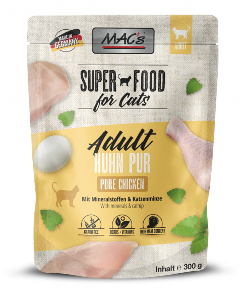 MAC´s Cat Pouchpack Huhn pur 300g